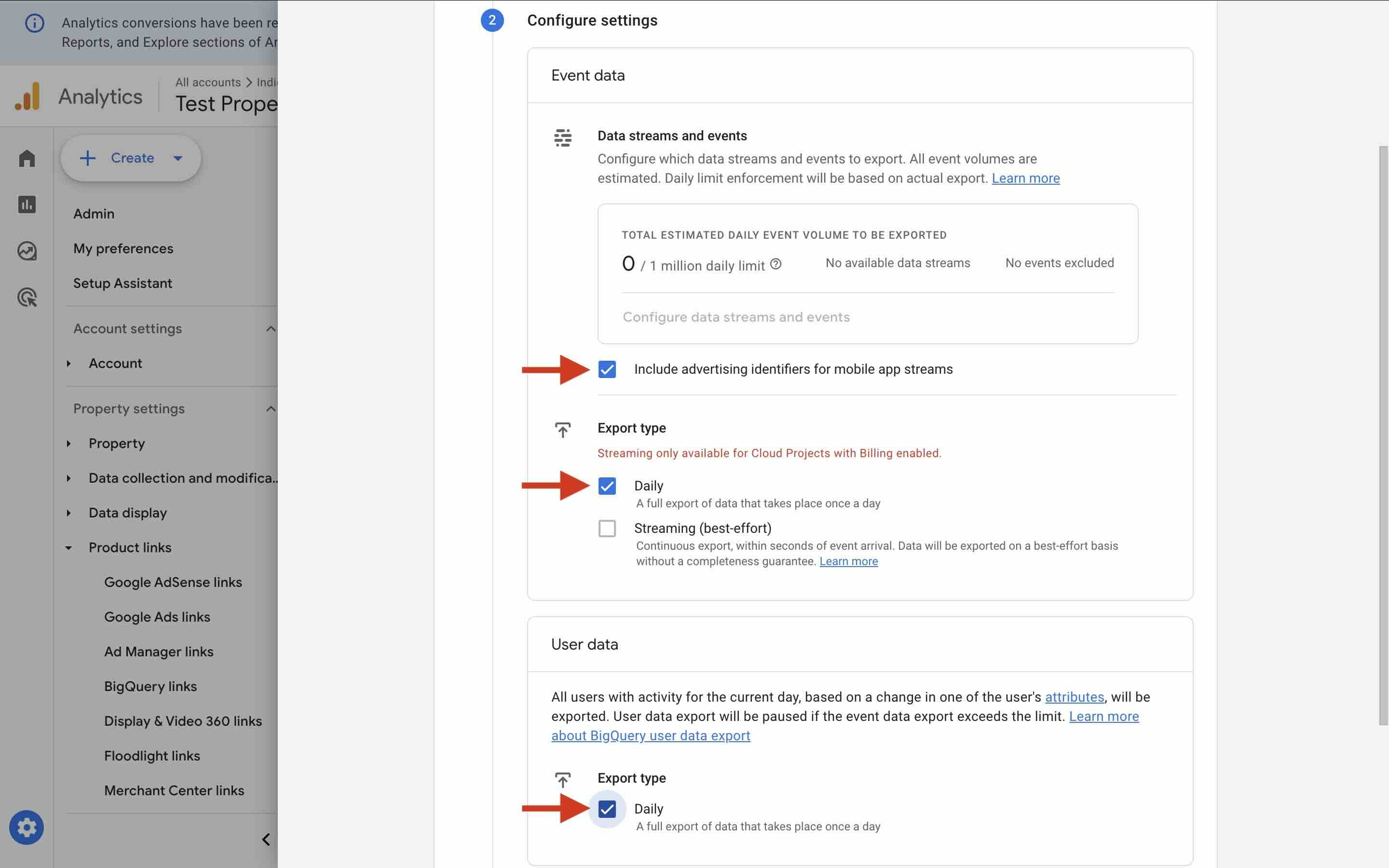 Creating Google Cloud Project